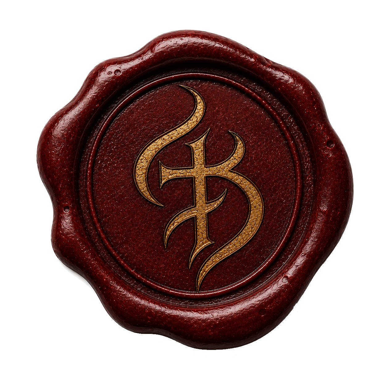 Tavern & Board wax seal.